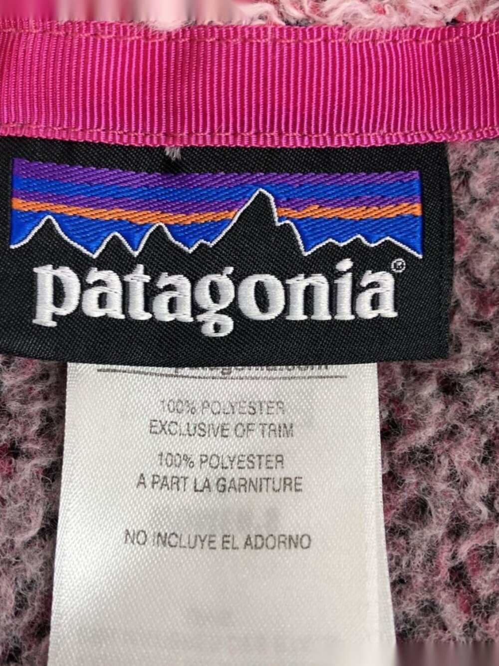 Patagonia Re-Tool Snap-T Limited Edition Cupcake Pink Magenta Fleece Women's M - Picture 9 of 9